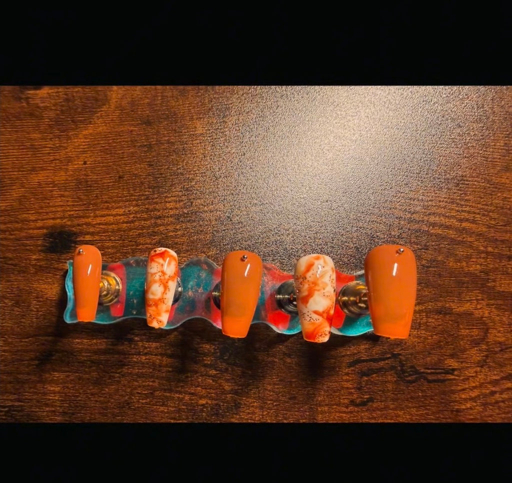 Pinky Promise Collection: Orange Swirl