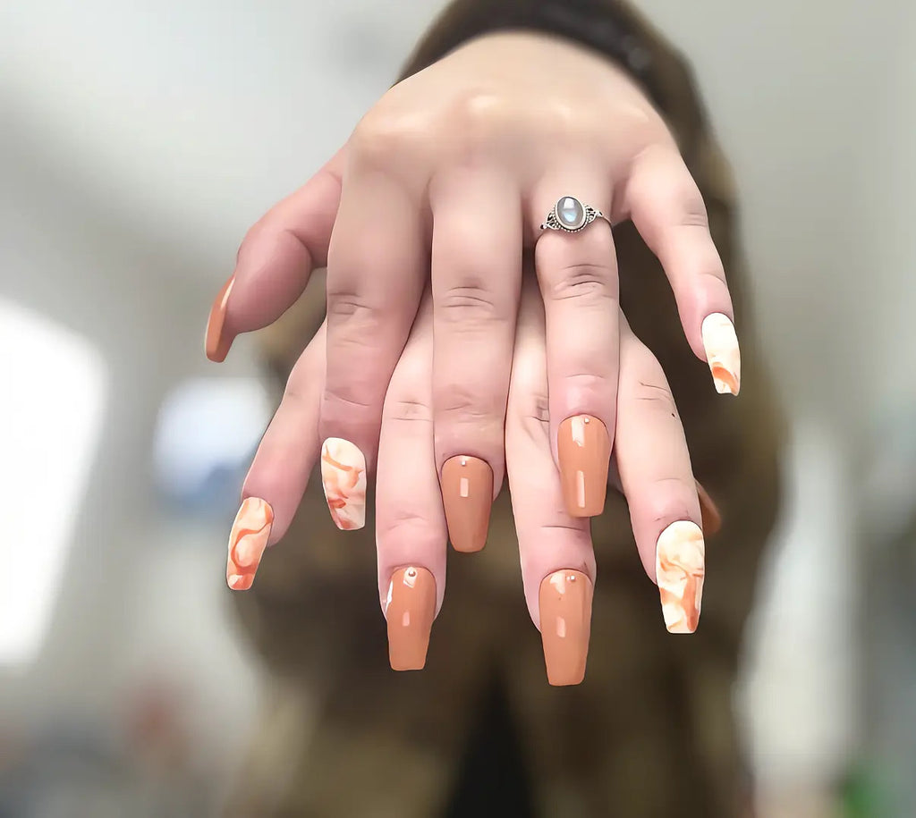 Pinky Promise Collection: Orange Swirl